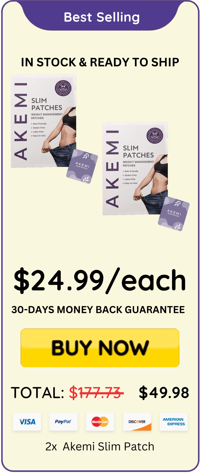 Akemi Slim Patch offer price